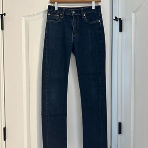 Levi's Blue Straight Jeans Classic Denim Style